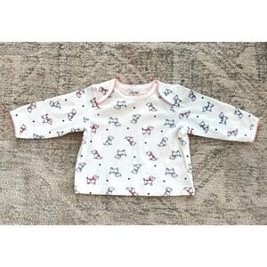 Little Me Cotton Puppy Dog Shirt - 6 months